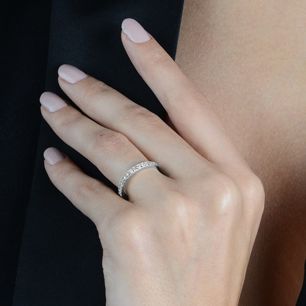 Anel Aparador Riviera White Gold